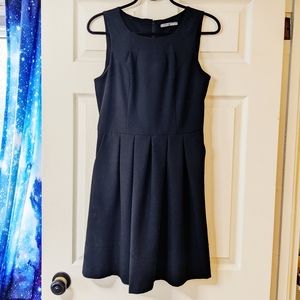 Sleeveless black dress